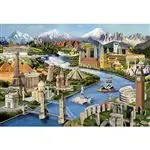 Puzzle de madera Wood City World Landmarks XL 600 piezas