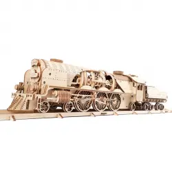 Ugears - Maqueta Ugears V-Express Steam Train with Tender.