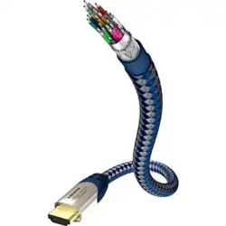 Cable Inakustik HDMI - HDMI tipo A Azul 2 m