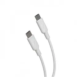 Cable Muvit for change  USB-C Banco 1,2 m