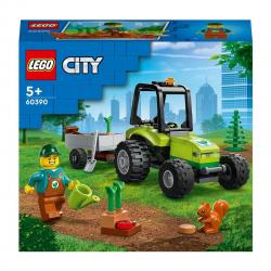 LEGO -  De Construcción Tractor Forestal Con Remolque Y Mini Figura De Jardinero City