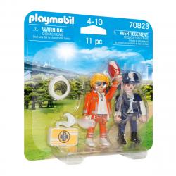 Playmobil - Duo Pack Doctor Y Policía City Life