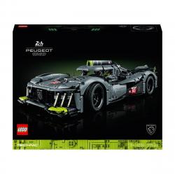 LEGO - Maqueta De Coche De Carreras Para Construir PEUGEOT 9X8 24H Le Mans Hybrid Hypercar Technic
