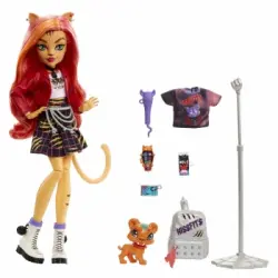 Monster High Toralei, Muñeca con accesorios +4 años