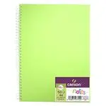 Álbum Espiral Canson Notes Fino A4 50H 120g Verde