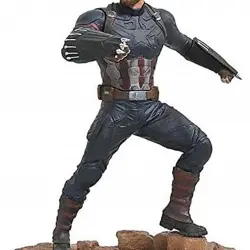 Capitan America Estatua Pvc 23 Cm