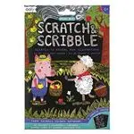 Mini kit de arte Scratch & Scribble - Animales de granja