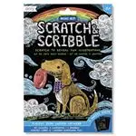 Mini kit de arte Scratch & Scribble - Playful Pups