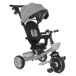 Triciclo Revel Con Asiento Giratorio 360o De Lorelli Grey