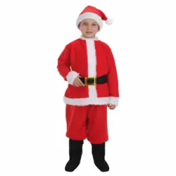 Disfraz Santa Claus Para Niño