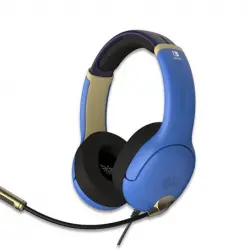 Headset gaming PDP Airlite Hyrule Zelda Azul Nintendo Switch