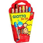 Set 6 lápices de colores Giotto be-bè