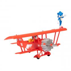 Sonic - 2 LA PELÍCULA - Playset Avión Y Figura 6cm