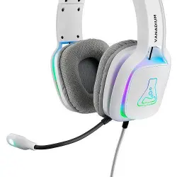 Headset gaming The G-Lab Korp Vanadium Blanco