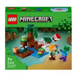 LEGO -  De Construcción De Videojuego La Aventura En El Pantano Con Alex Minecraft