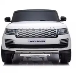 Lt907 Coche Eléctrico Para Niños Range Rover Hse 12v Display 4 "mp4 | Blanco