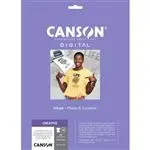 Pack Papel couché A4 Canson Ink-jet transfer textil blanco