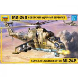 Zvezda 4812 - Maqueta Helicóptero De Ataque Soviético Mi-24p. Escala 1/48