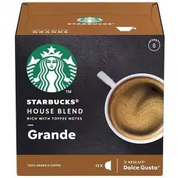 12 cápsulas Dolce gusto Starbucks House Blend Medium