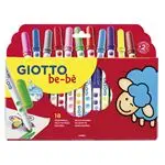 Estuche de 18 súper rotuladores Giotto Be-Bè