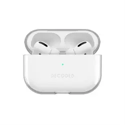 Funda de silicona Decoded AirCase Transparente para AirPods Pro 2ª Gen