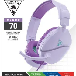 Headset gaming Turtle Beach Recon 70 Lavanda PS5