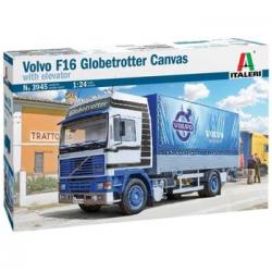 Italeri 3945 - Camión Lona Con Elevador Volvo F16 Globetrotter. Escala 1/24