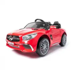 Mercedes Sl 65 Mini 12v Rojo - Coche Eléctrico Infantil Para Niños Batería 12v Con Mando Control Remoto