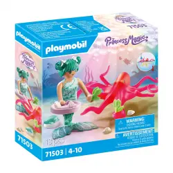 Playmobil - Sirena con pulpo que cambia de color.