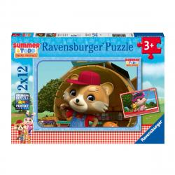 Ravensburger - Puzzle 2X12 Summer & Todd