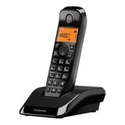 Teléfono inalámbrico Motorola S1201 Dect Negro