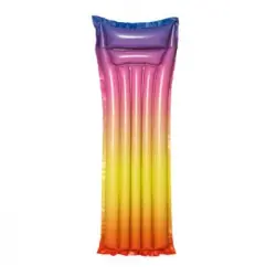 Colchoneta Hinchable Arcoiris Colorido Bestway 183x69 Cm