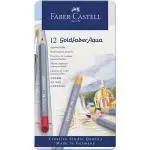 Estuche metálico Faber-Castell Goldfaber Aqua 12 ecolápices