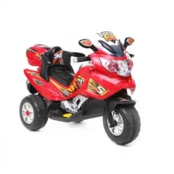 Lean Toys - Pb378 Moto Eléctrica Infantil, 12 Voltios,batería: 2 X 6v4,5ah, 1 Plaza/s