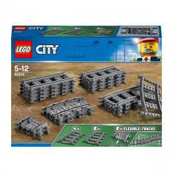 LEGO - Set De Accesorios De Construcción Vías Para Tren De  City Trains