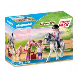Playmobil - Starter Pack Cuidado De Caballos