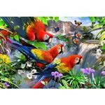 Puzzle de madera Wood City parrot island grande 300 piezas