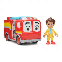 Spin Master - Vehículo Core Bo Y Flash Unidad De Rescate Firebuds Disney Junior