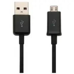 Cable Wefix Micro USB Negro 1m