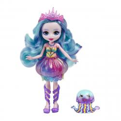 Enchantimals - Muñeca Jelanie Jellyfish Con Mascota Medusa De  Ocean Kingdom Royal