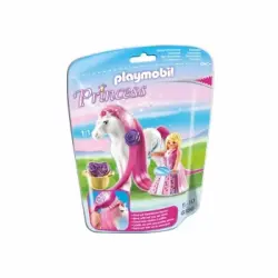 Playmobil - Princesa Rosa con Caballo