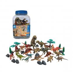 ANIMAL PLANET - Cubo 40 Piezas Dinosaurios
