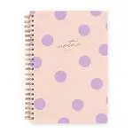 Cuaderno Charuca L Rosa Topo Lila punteado