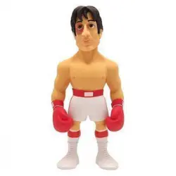 Figura Minix De Rocky Balboa Con Guantes Rojos Basado En La Película