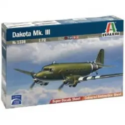 Italeri 1338 - Maqueta Avión Militar Dakota Mk Iii - Escala 1:72