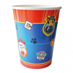 Liragram - 8 Vasos 250ml Patrulla Canina