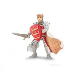Papo König Arthur, Rot Figura, Color Multicolor. (39950)