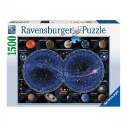 Ravensburger - Puzzle 1500 Piezas Planisferio Celeste