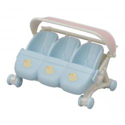 Sylvanian Families - Carrito De Trillizos