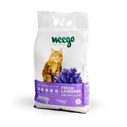 Weego arena de lavanda fresca olor lavanda para gatos